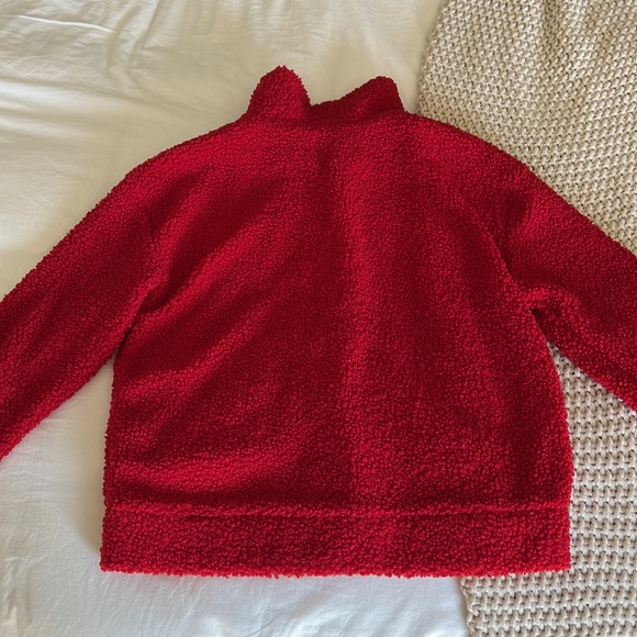 Red Sherpa jacket - Picture 5 of 6